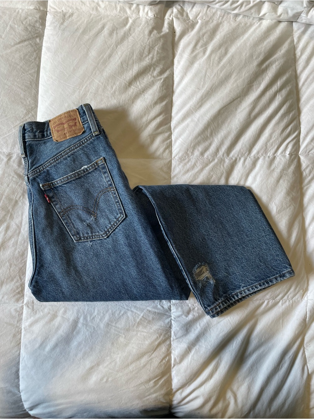 Levi's Blue Relaxed Women's Jeans
